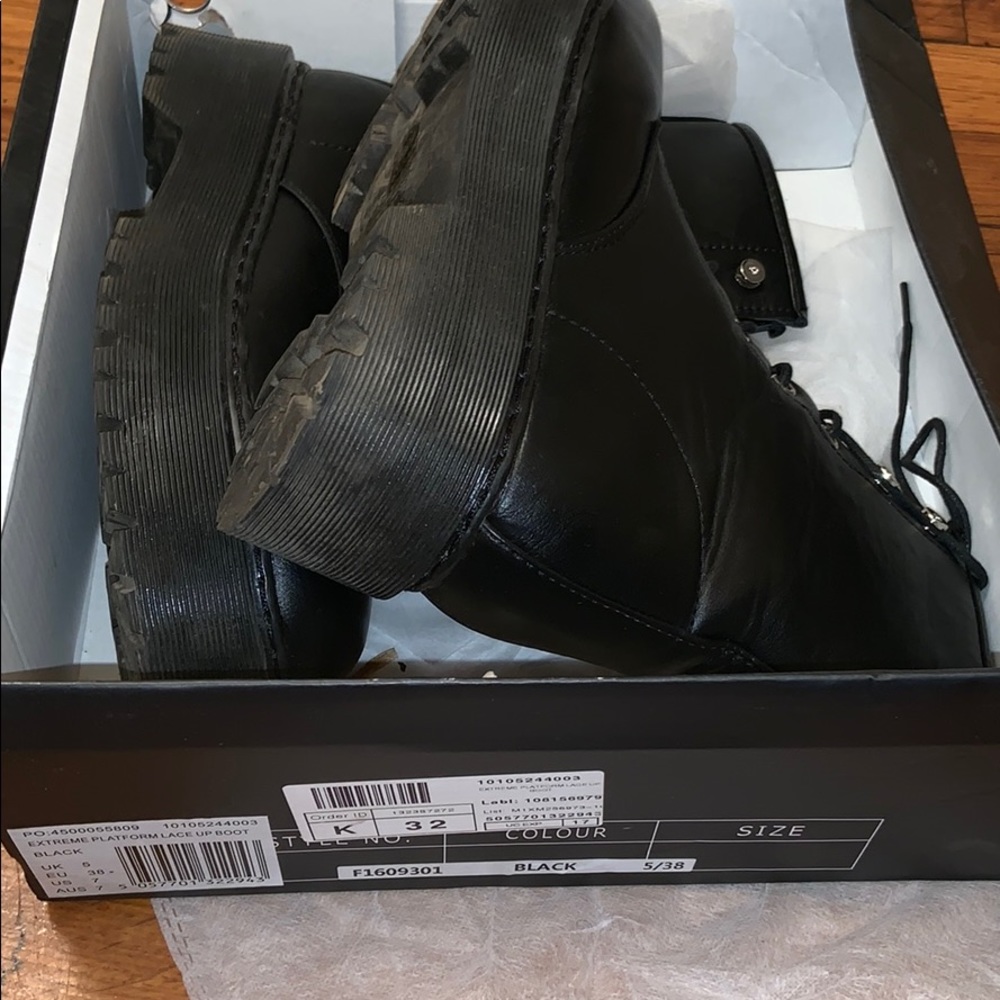 High industrial boots